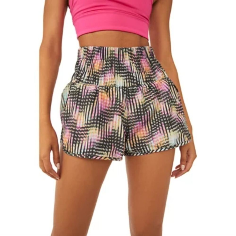 NWT Free People Movement The Way Home Shorts Euphoria Print Size M